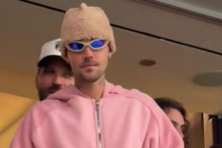 Justin i Hailey Bieber na meczu USA - Paragwaj