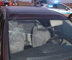 Tragiczny wypadek w Czerniewiczkach koło Włocławka. Rowerzysta nie żyje