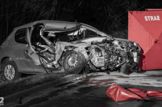 22-latek roztrzaskał się na ciężarówce. Tragedia na drodze śmierci w Zabrzu