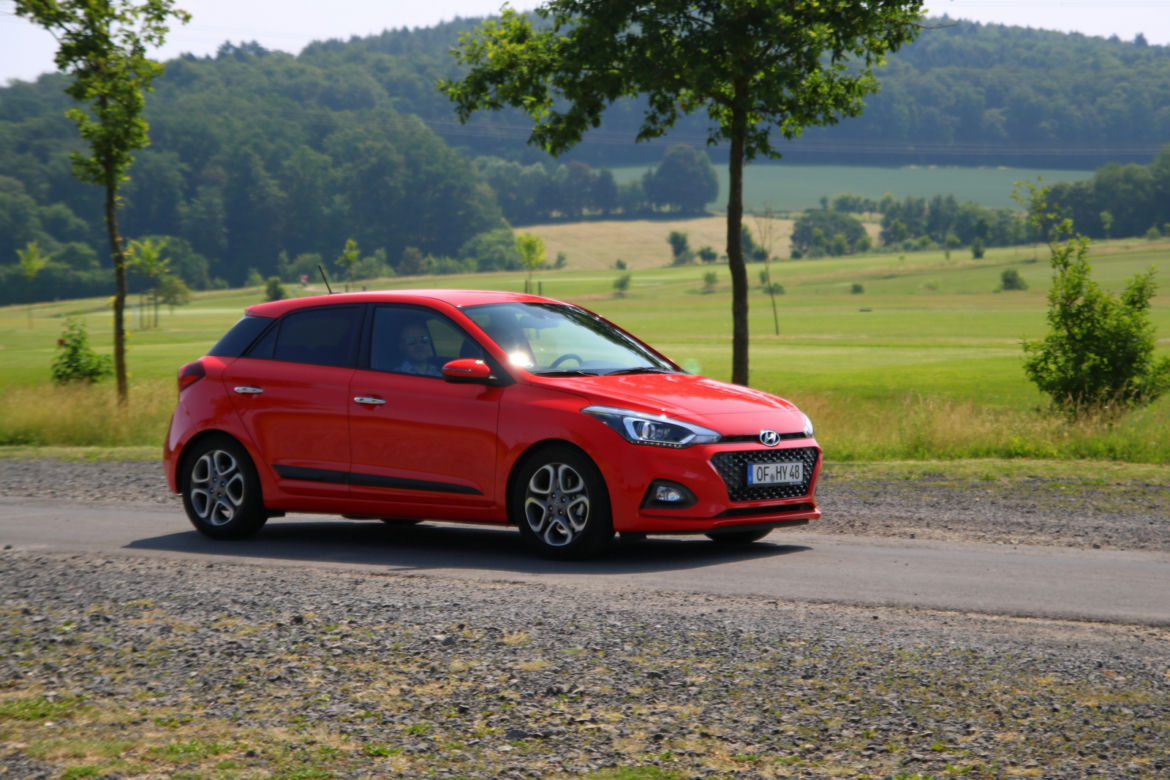 Hyundai i20 1.0 T-GDI 120 KM 6MT (lifting 2018) Tomato Red