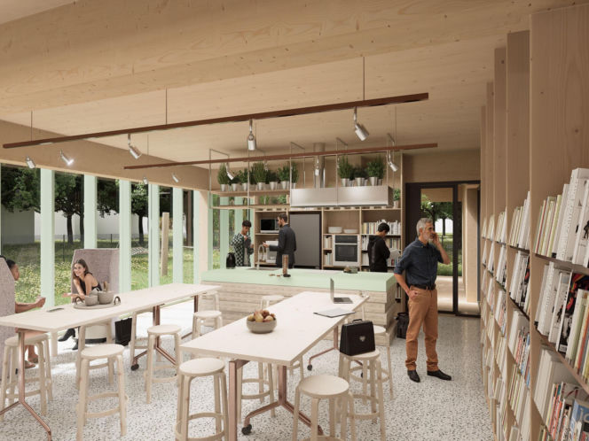 Koncepcja xystudio - biblioteka w Wesołej w Warszawie