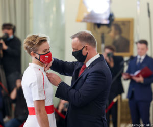 Maria Andrejczyk i Wojciech Nowicki odznaczeni przez Prezydenta RP [ZDJĘCIA]