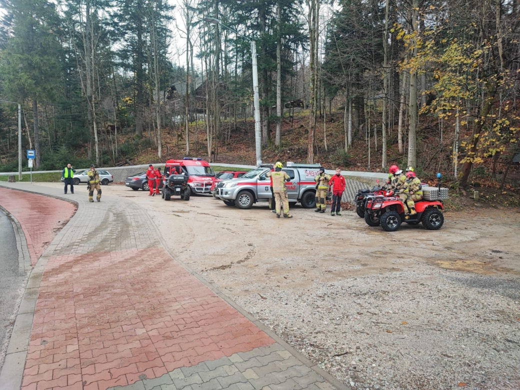 Zakopane. Tragiczny finał poszukiwań. Nie żyje zaginiona 79-letnia kobieta