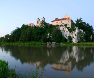 Ślub Joanny Krupy, opactwo benedyktyńskie w Tyńcu 