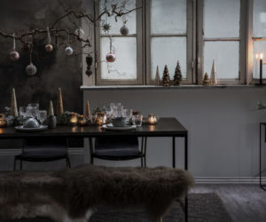 Wystrój świąteczny w stylu wabi-sabi