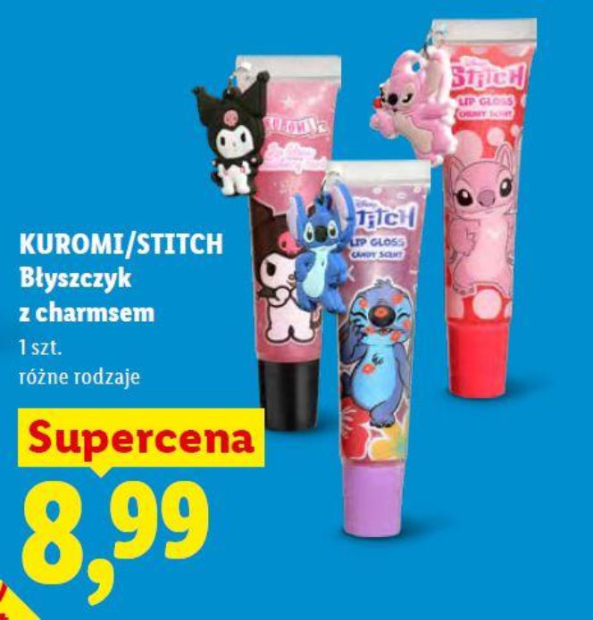 błyszczyki w Lidlu