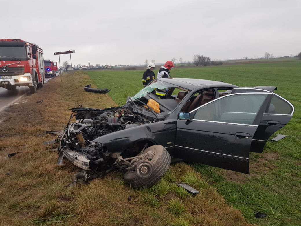 Wypadek na DK 15