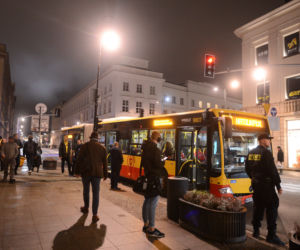 Wypadek autobusu na Nowym Świecie
