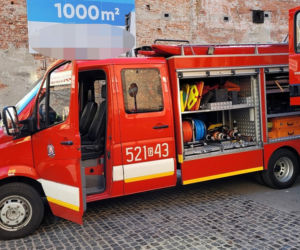 Pożar w Starogardzie Gdańskim
