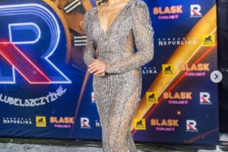 Anna Popek na Wystrzałowym Sylwestrze TV Republika