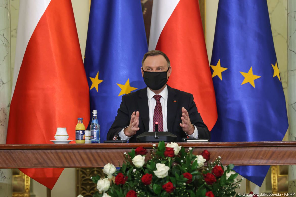 Andrzej Duda na spotkaniu z harcerzami