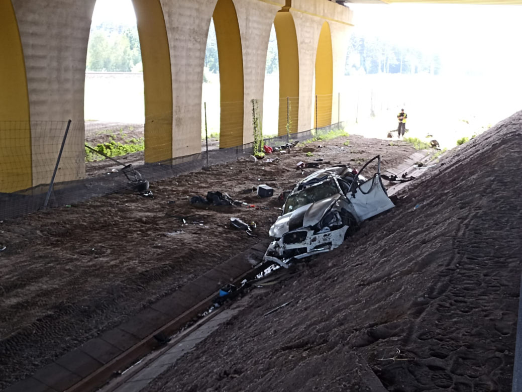 Śmiertelny wypadek na autostradzie A4
