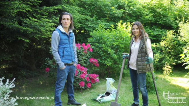 Barwy szczęścia odc. 1331. Bartek (Bartosz Gelner), Kasia (Katarzyna Glinka)