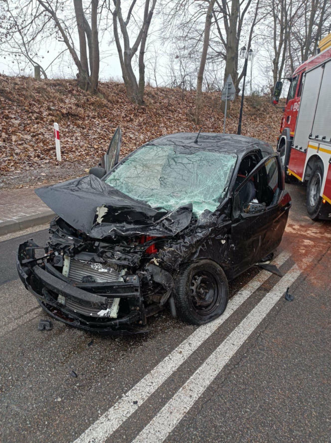 Wypadek w Ambrożowie