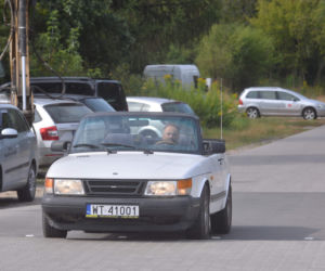 Rajd prezydenckim kabrioletem po nowej drodze