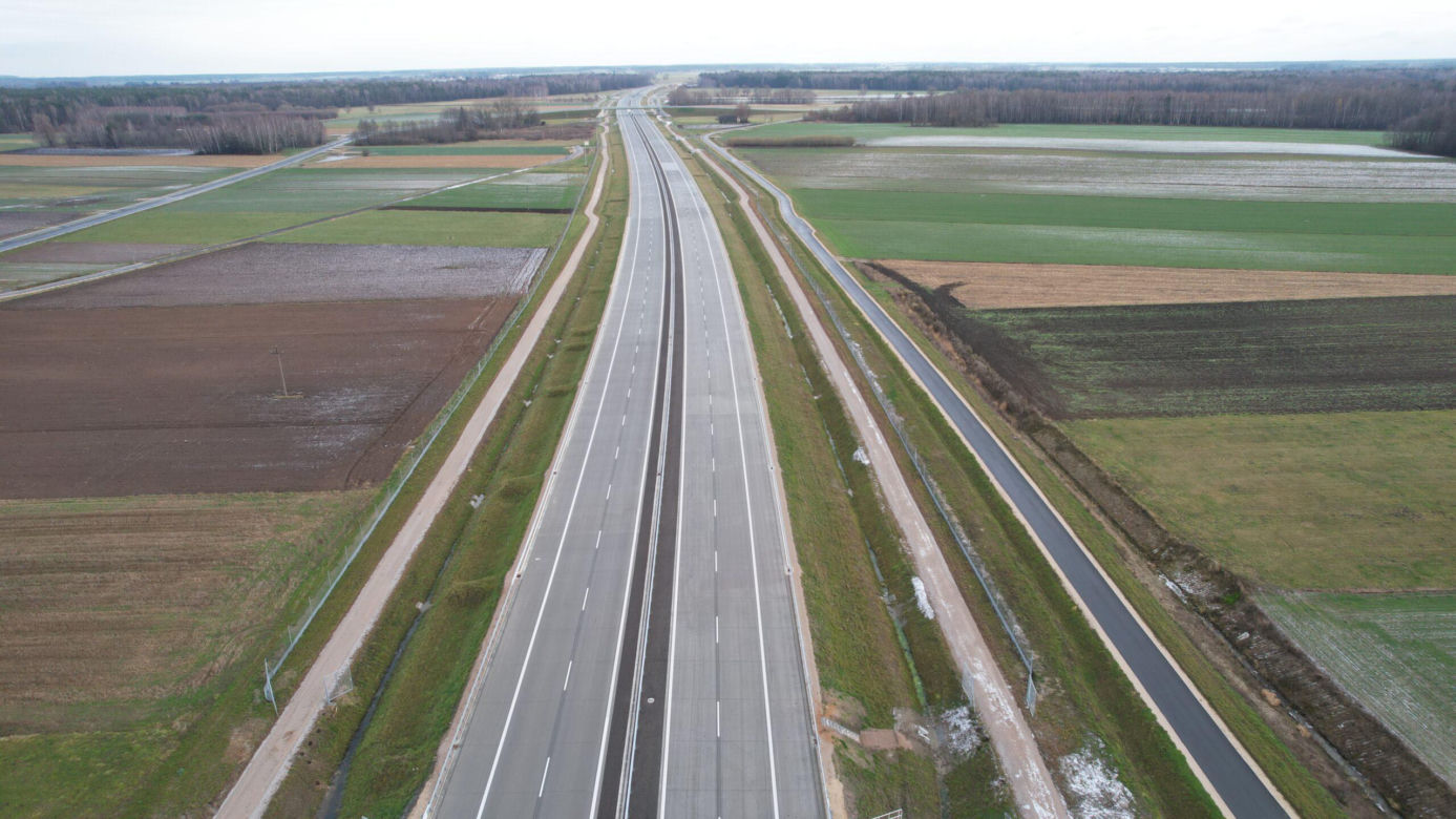 Postępy na budowie A2 Siedlce - Biała Podlaska
