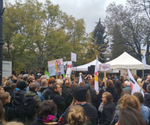 Czarny protest w Warszawie 22 września