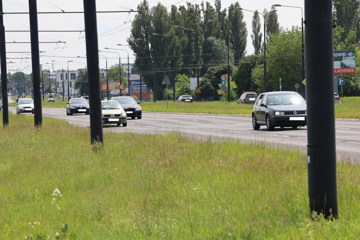 Tak wygląda al. Unii Lubelskiej w Lublinie przed przebudową (pierwsza połowa czerwca 2025)