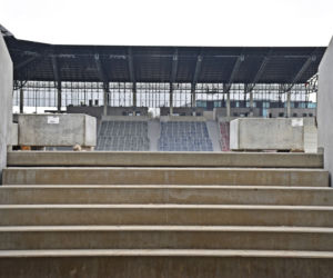 Budowa stadionu w Szczecinie - październik 2020