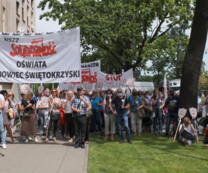 Protest nauczycieli
