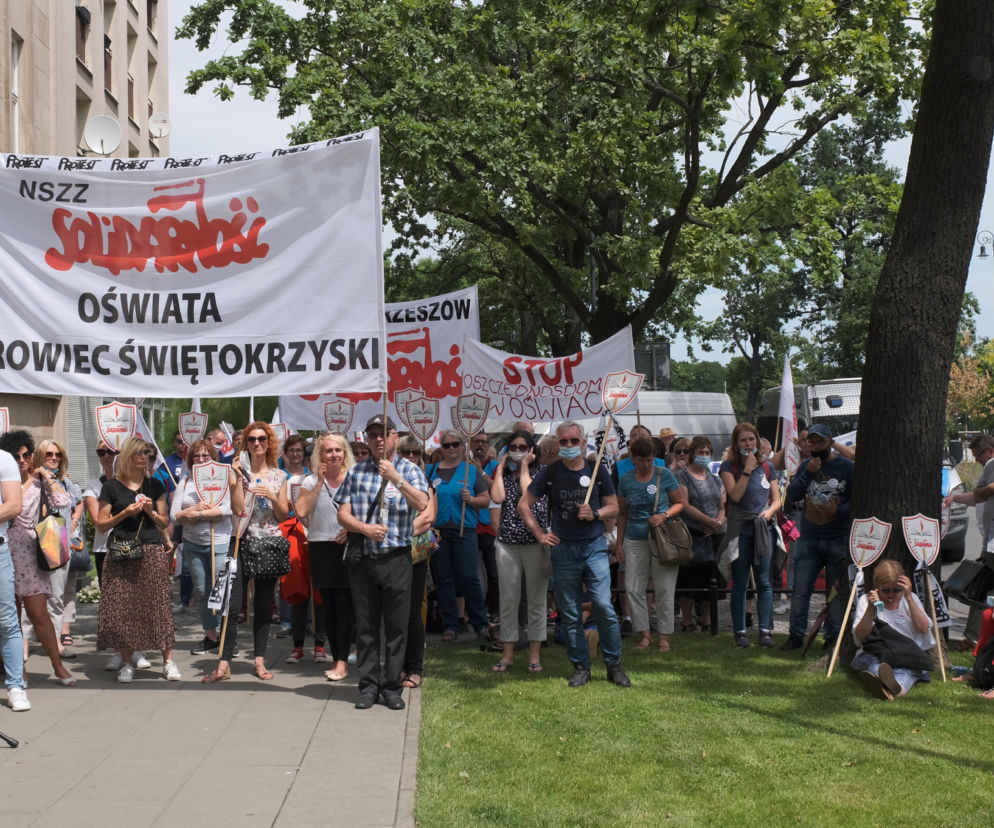 Protest nauczycieli