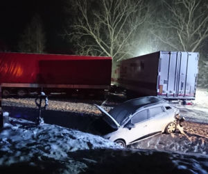 Wypadek na DK8. Droga była zablokowana przez kilka godzin