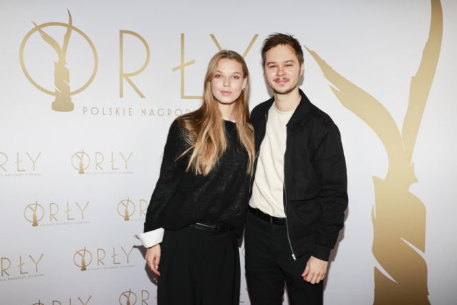 Iga Lis na pokazie filmu "Bałtyk"