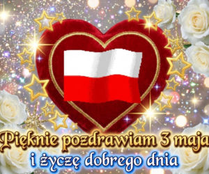 kartka na dzień dobry 3 maja