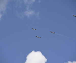 Nad Polską przeleciały ultranowoczesne myśliwce F-35!