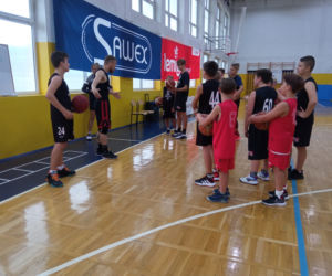 Basket Camp w Grudziądzu. Trening z Kacpą