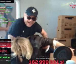 Najciekawsze akcje podczas streama Łatwoganga