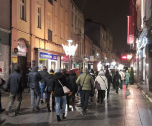 Protest kobiet w Sosnowcu