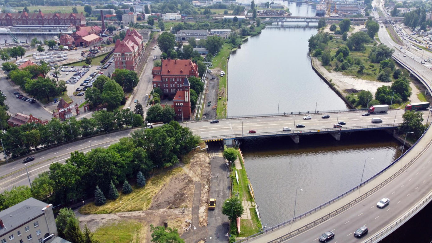 Przebudowa dróg na Międzyodrzu - lipiec 2021