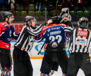 GKS Tychy - KH Energa Toruń, pierwszy ćwierćfinał PLH - zdjęcia z meczu