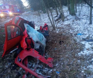 Śmiertelny wypadek w Parkowie. Dwie osoby nie żyją. 