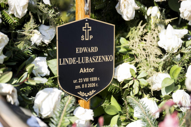 Tak wygląda teraz grób Edwarda Linde-Lubaszenko