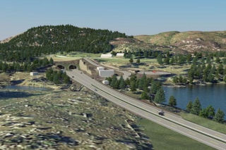 Tunel Ragfast w Norwegii - wizualizacje