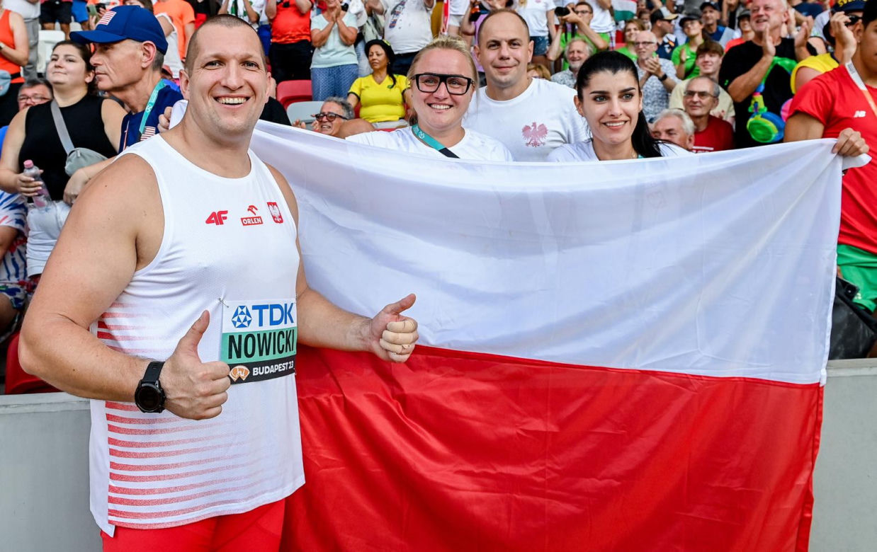 Wojtek Nowicki wicemistrzem świata