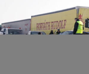Karambol na autostradzie A4 w Gliwicach