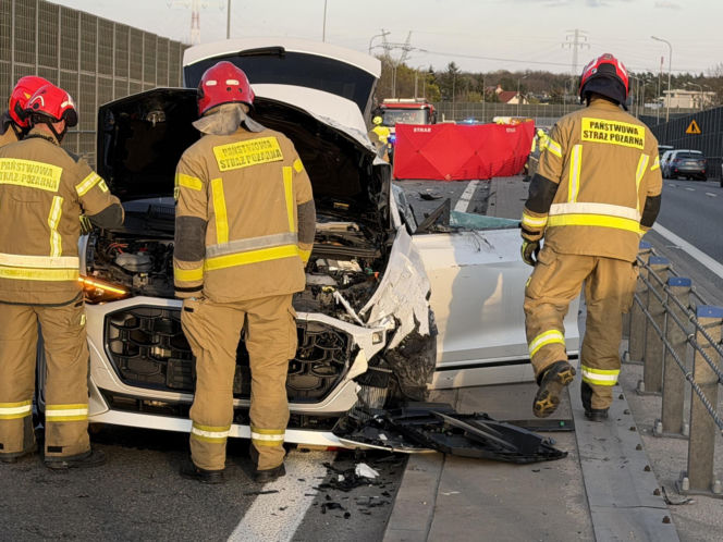 Śmiertelny wypadek Łomianki DK7