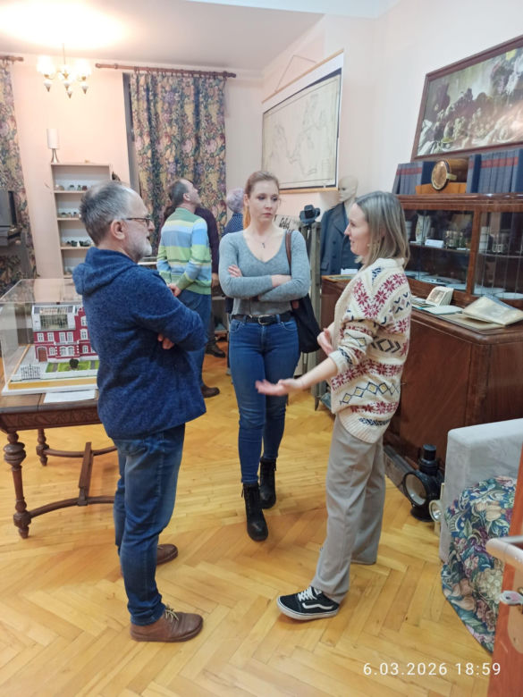 Salka muzealna w marcu