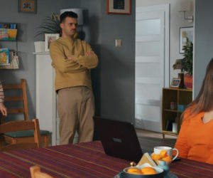 Barwy szczęścia odc. 3380. Lucyna (Grażyna Zielińska), Agata (Natalia Zambrzycka), Ignacy (Olaf Staszkiewicz)