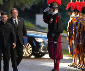 Zełenski przyleciał do Watykanu. Papież pomoże w negocjacjach?