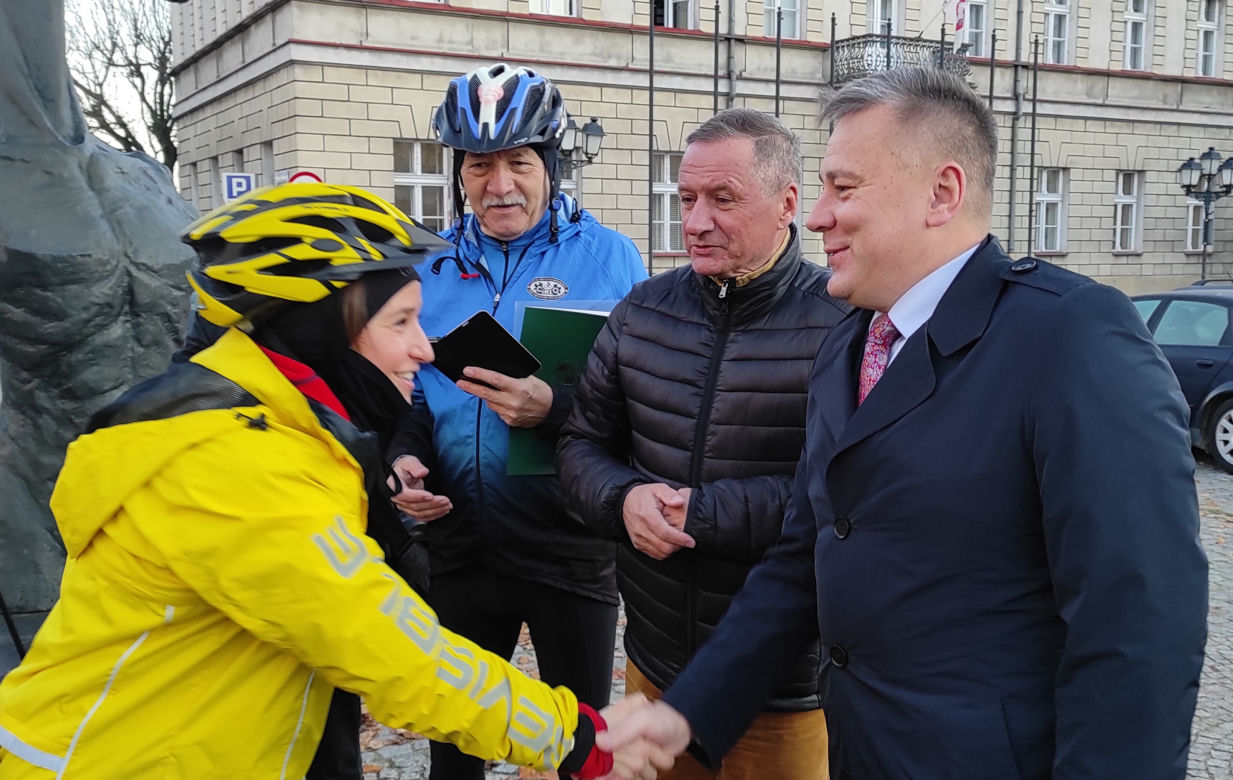 Rajd przez Polskę Miłki Raulin z przystankiem w Koninie