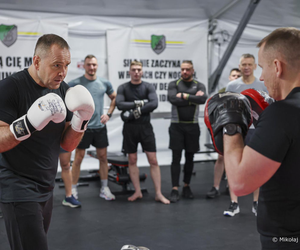 Karol Nawrocki na granicy w Wigilię