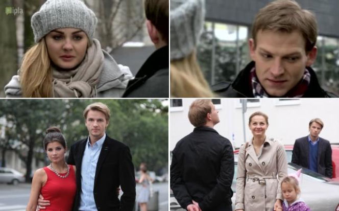 PRZYJACIÓŁKI. Inga (Małgorzata Socha), Dorota (Agnieszka Sienkiewicz), Andrzej (Adam Krawczyk), Rafał (Michał Rolnicki)