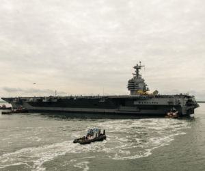 USS John F. Kennedy coraz bliżej służby. Wstępny odbiór lotniskowca