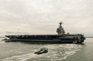 USS John F. Kennedy coraz bliżej służby. Wstępny odbiór lotniskowca