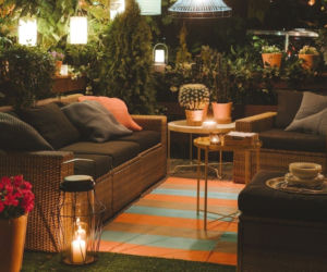 Jak szybko odmienić balkon lub taras? 2. Nastrojowe oświetlenie