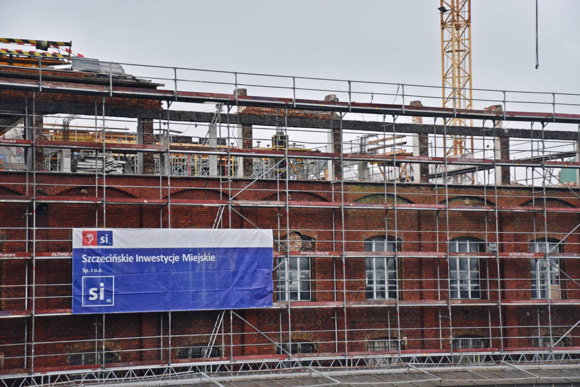 Przebudowa "Słowianina" - listopad 2021